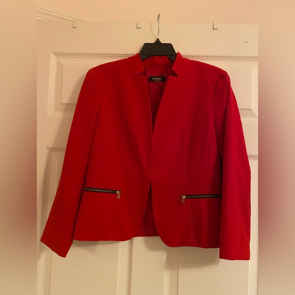 Red Nine West Blazer